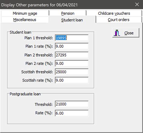 new scottish student loan plan 4.